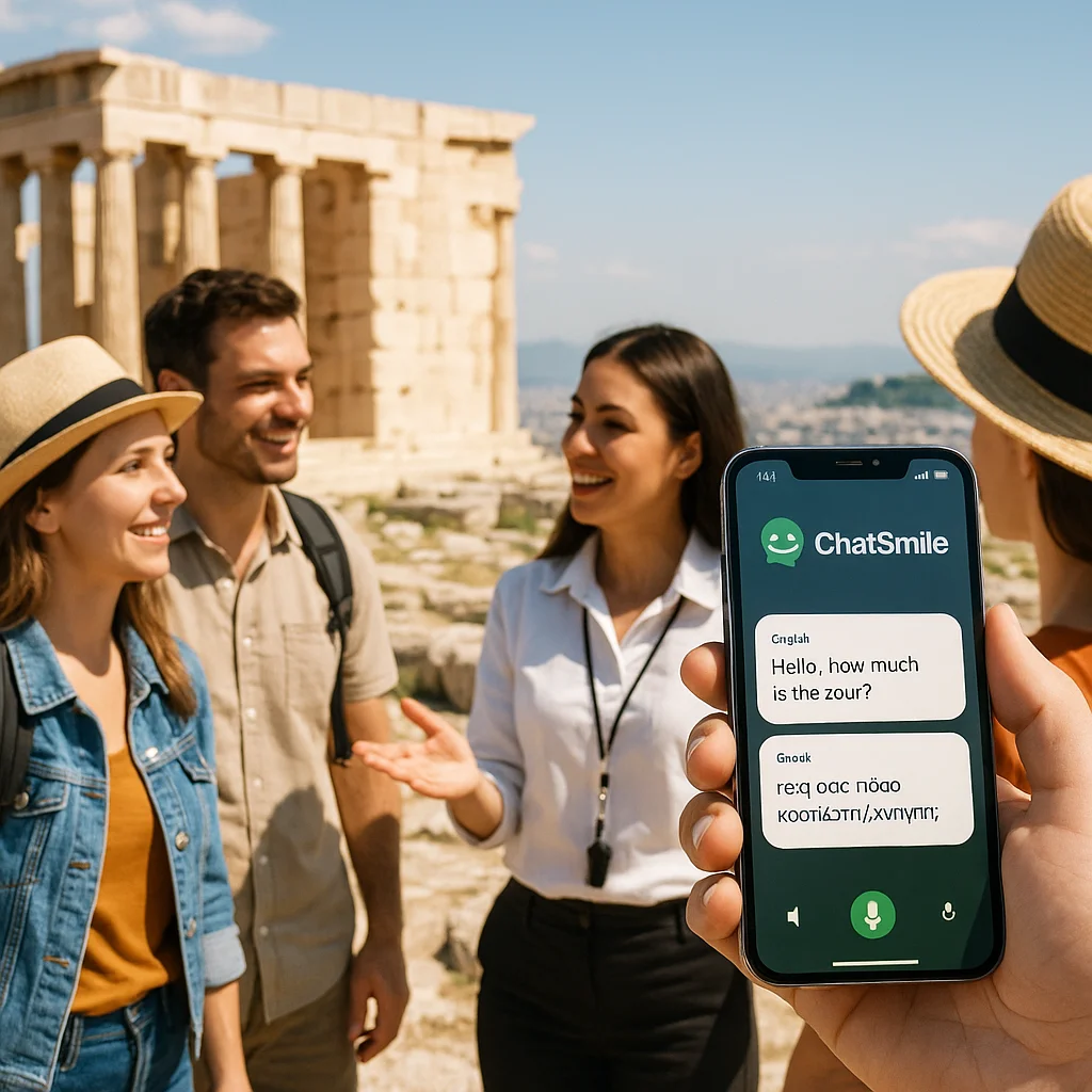Featured image for ChatSmile: Your Travel Companion for Exploring Greece with Ease