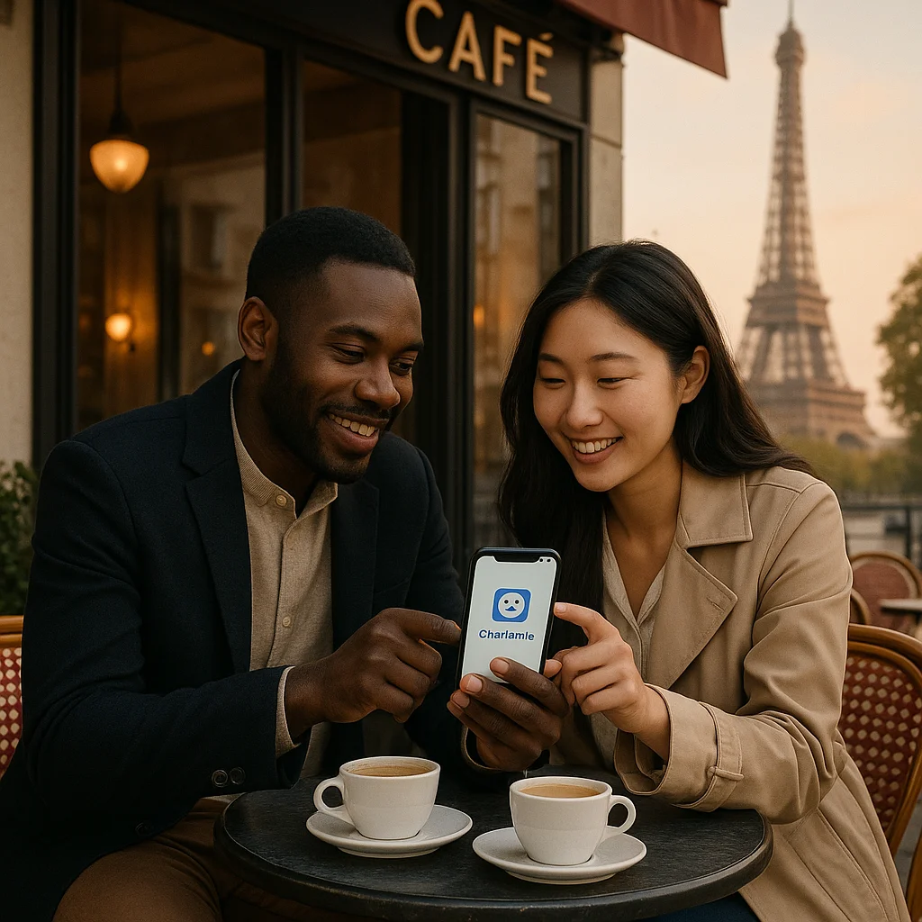 Featured image for Why ChatSmile is the Go-To App for International Couples in France