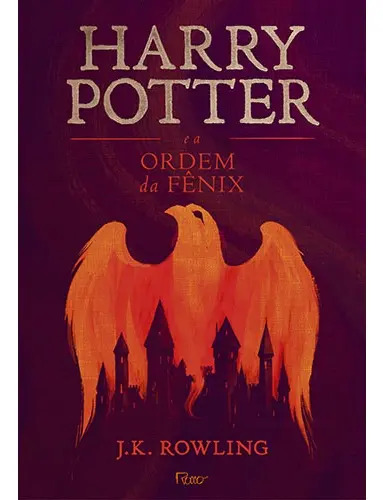 Capa do livro Livro Harry Potter E A Ordem Da Fênix Capa Dura Editora Rocco de Rowling, J. K.