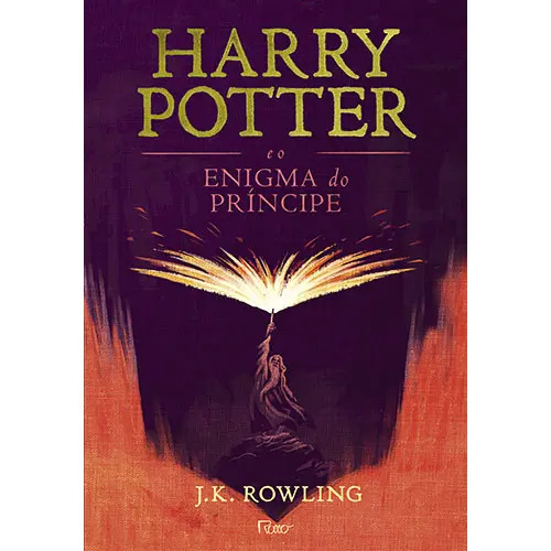 Capa do livro Livro Harry Potter E O Enigma Do Príncipe J.k. Rowling Ano 2017 Editora Rocco de Rowling, J. K.