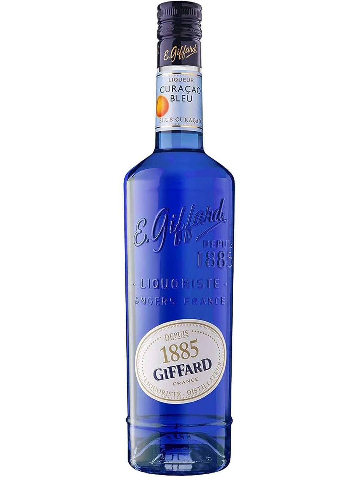 Liqueur Joseph Cartron Curaçao Bleu 700 ml - French orange liqueur