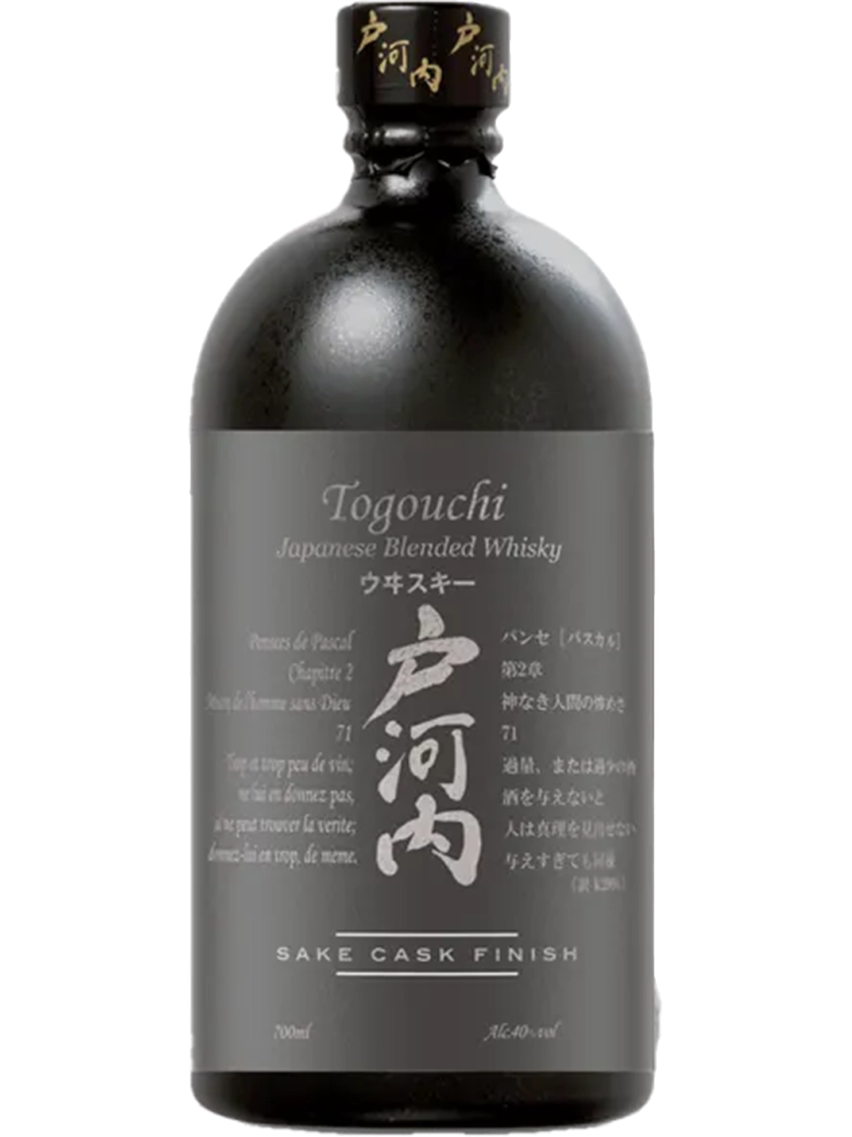 Togouchi Sake Cask Finish, Japanese Blended Whisky