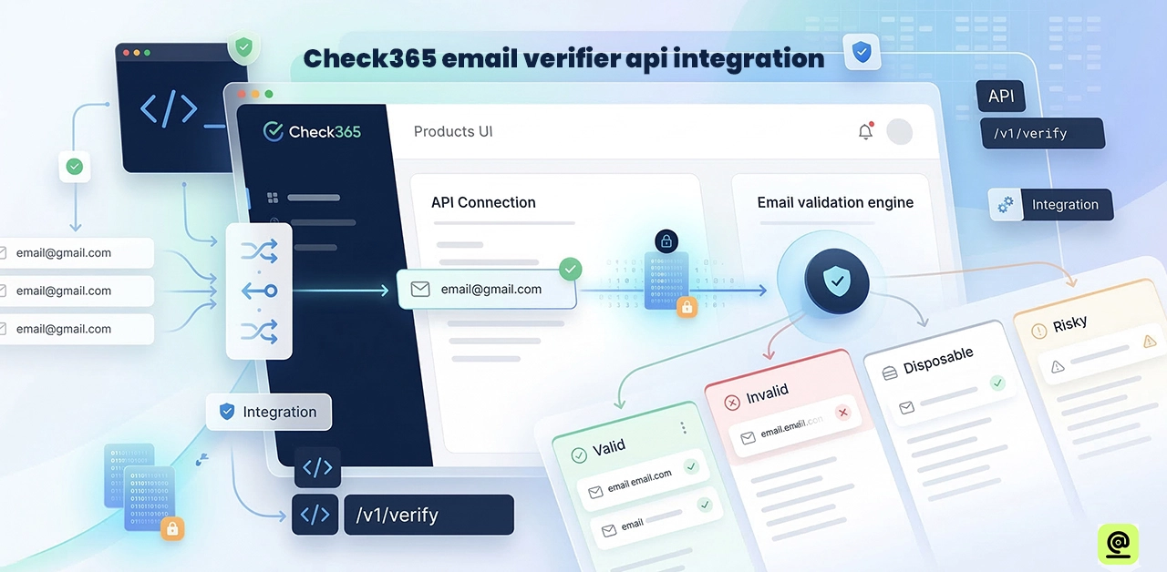 Check365 Email Verifier Api Integration - Fast & Easy