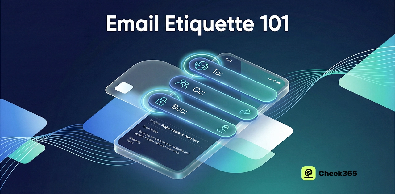 Email Etiquette 101: Use To, Cc, and Bcc the Right Way