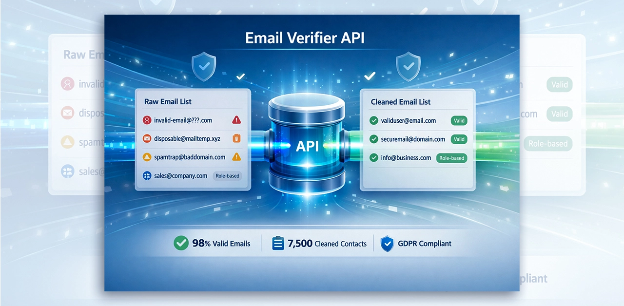 Email Verifier API - Best Way To Clean Email Lists