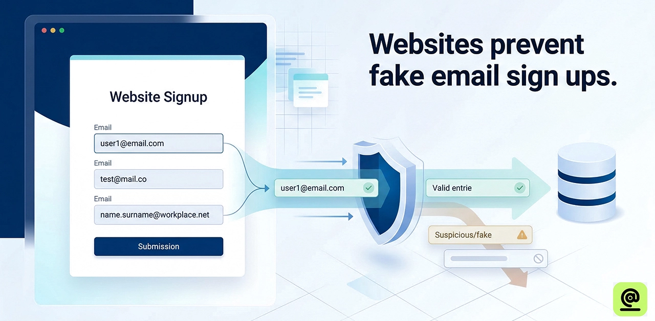 How to Stop Fake Email Signups on Your Website