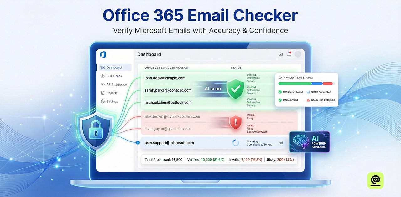 Office365 Email Checker - Verify Email Address Without Sending