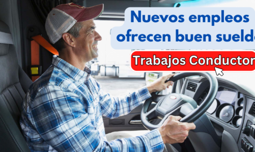 Nuevos Empleos de Conductor Bien Pagados – Quedan Pocas Plazas