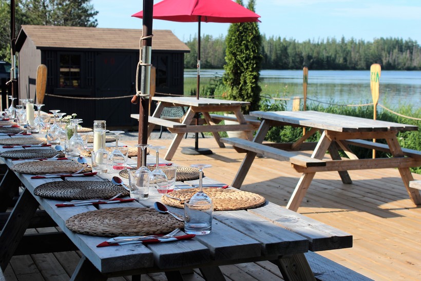 The Broken Paddle Patio