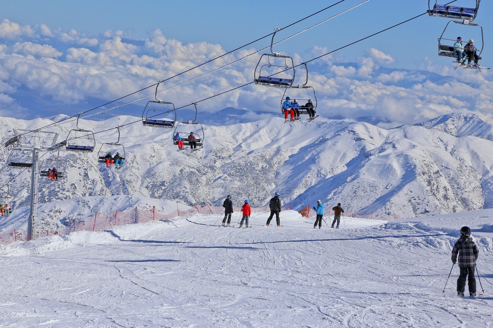 A Ski Day in Tres Valles, Chile