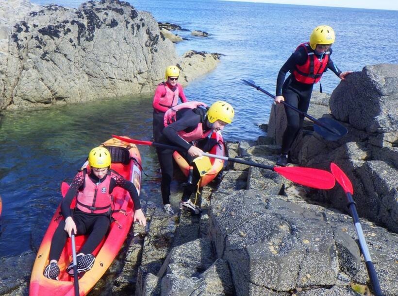 Kayak Coasteering