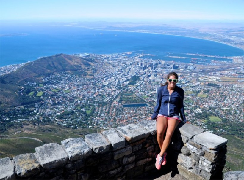 Table Mountain view of the city