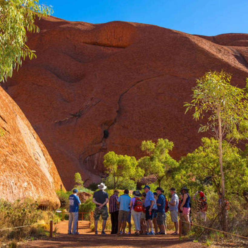 Uluru Morning Guided Base Walk from $169 AUD