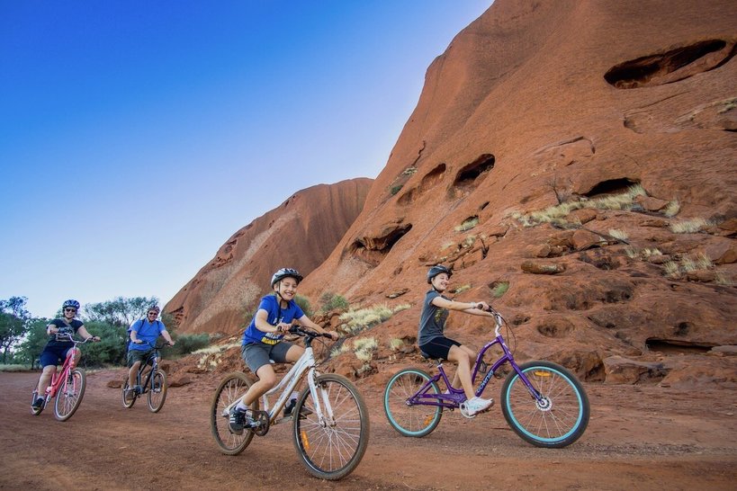 Uluru Bike Ride Child 6-10 years (with transfers) from $70 AUD