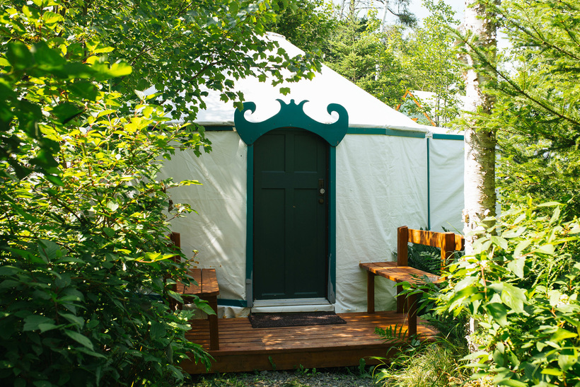 Birch Yurt