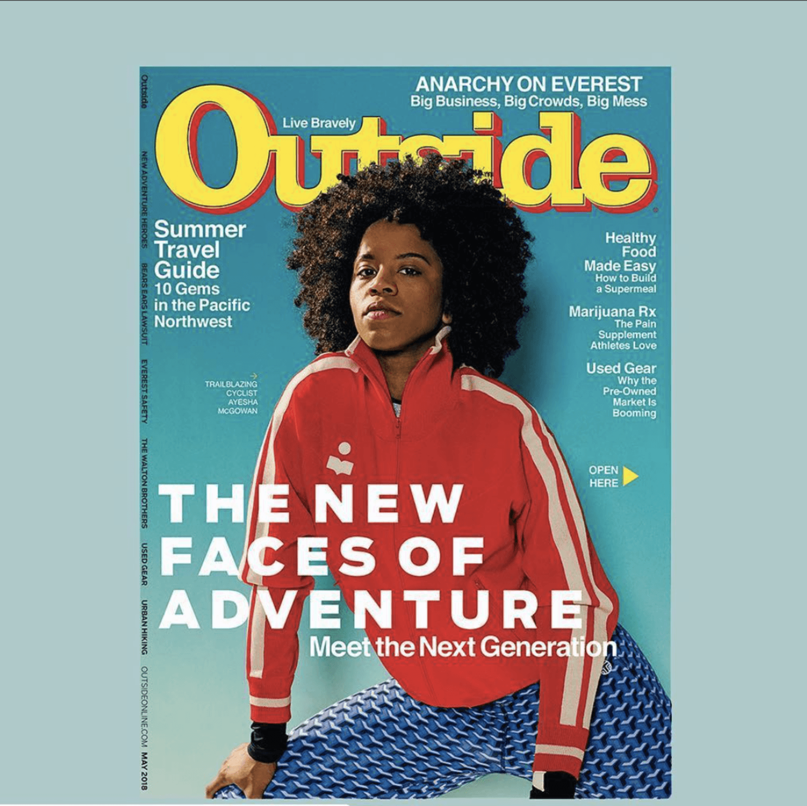 Featured in Outside Magazine