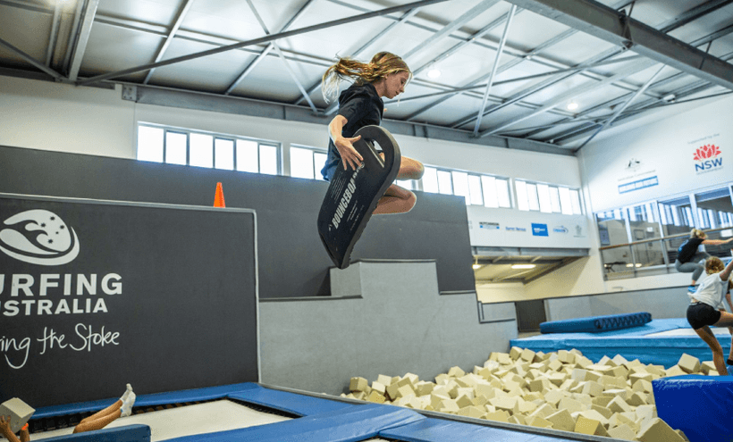 Trampoline Training