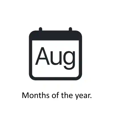 None The Twelve Months Of The Year - List