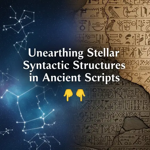 Visual representation of ancient writing system grammar structures