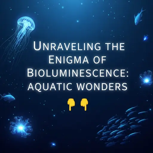 Astonishing bioluminescent marine creatures of the ocean depths