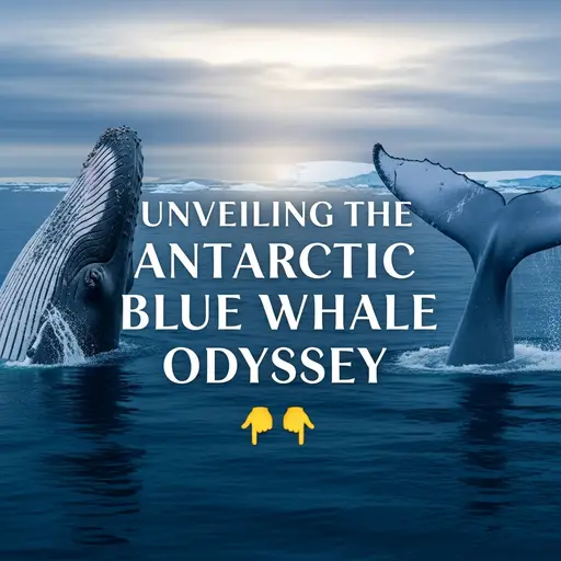 Fascinating facts about the Antarctic blue whale's life