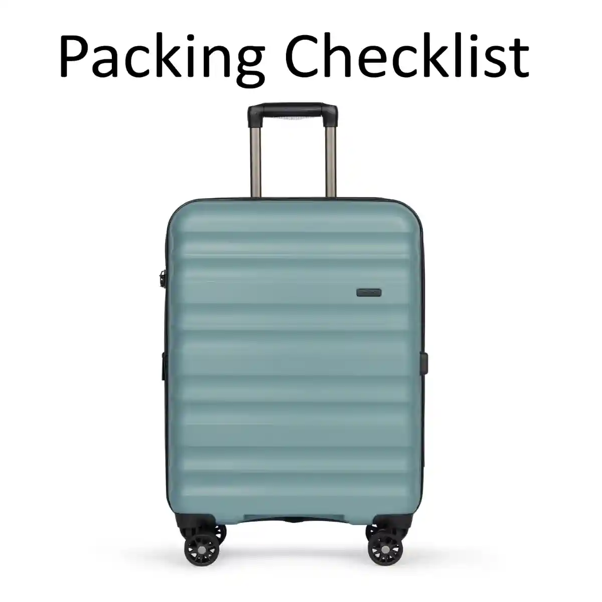 Packing Checklist (Male:Female) All items - List