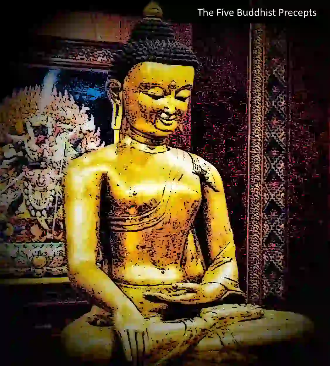 The Five Buddhist Precepts List the-five-buddhist-precepts-list
