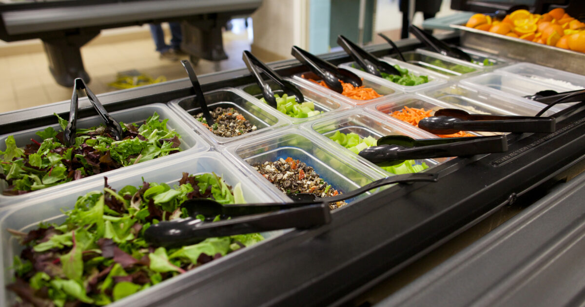 Chef's Salad Shakers introduced to the elementary schools in January!