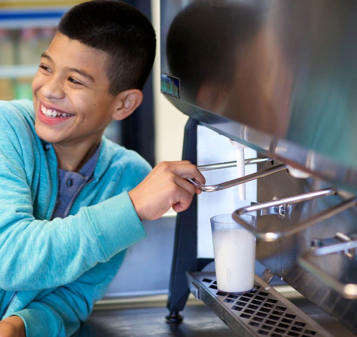 Abandoning the carton: how bulk milk dispensers can help schools