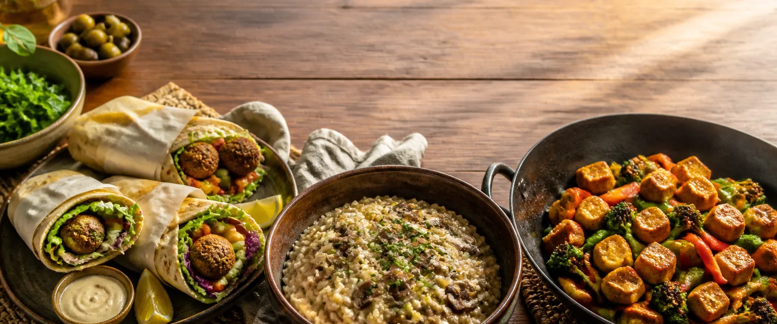 وصفات أطعمة النباتية
