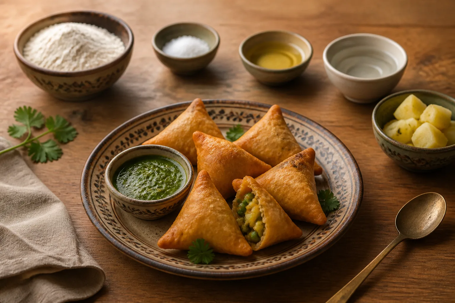 Sambosa afgana — afgana — ChefSnap
