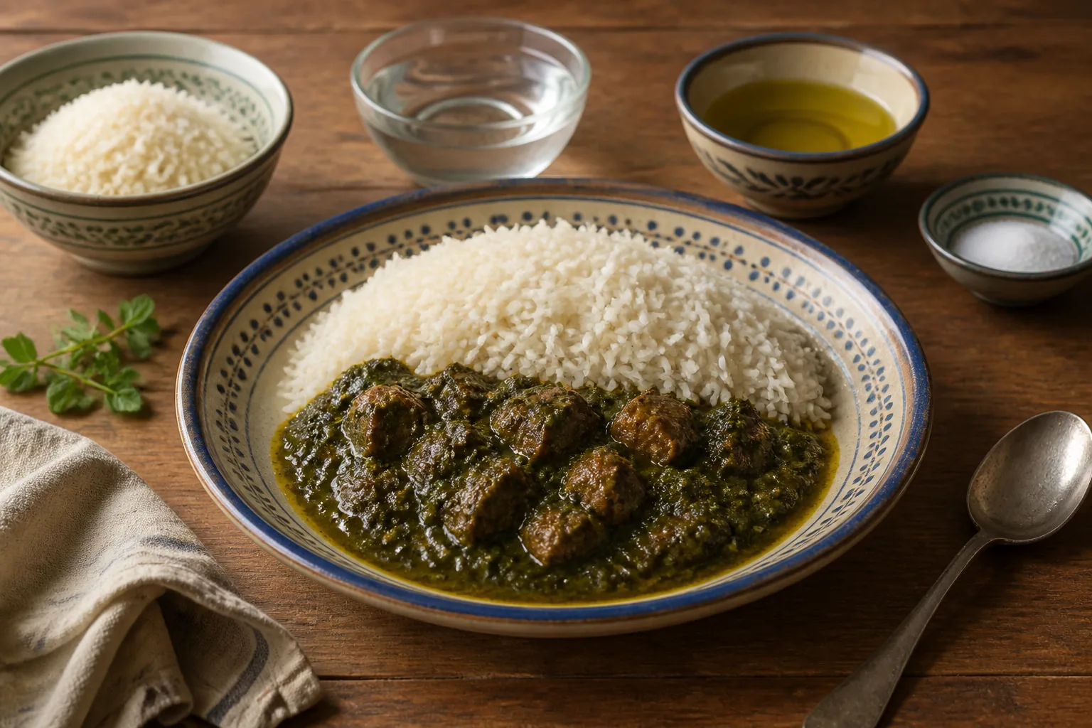 سبزي چلو — أفغاني — ChefSnap