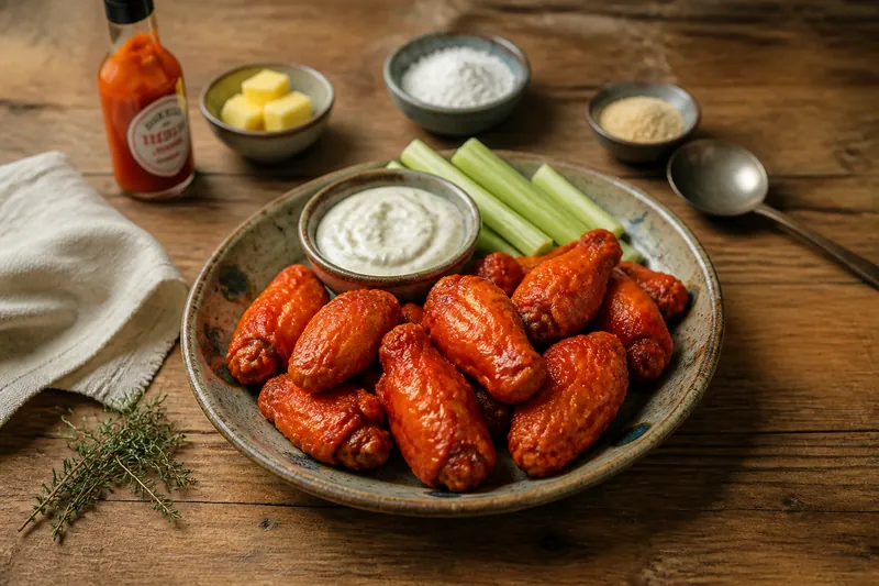 أجنحة دجاج بافلو — American — ChefSnap