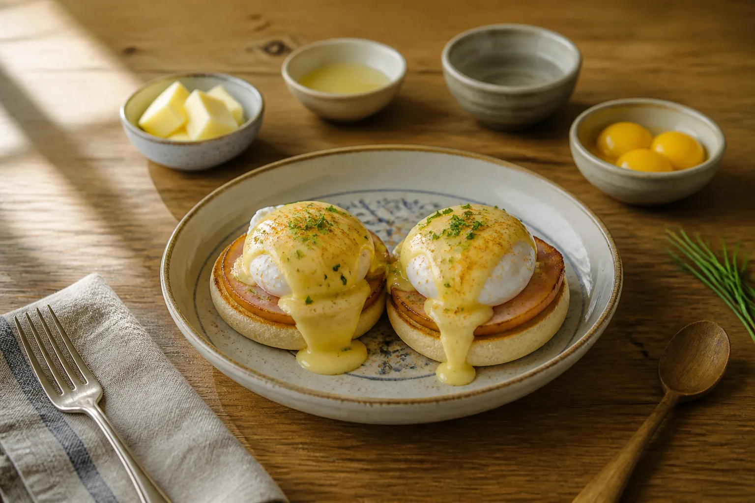 Eggs Benedict — américaine — ChefSnap