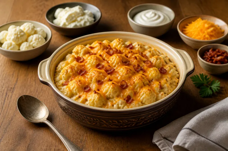 Loaded Cauliflower Casserole — American — ChefSnap