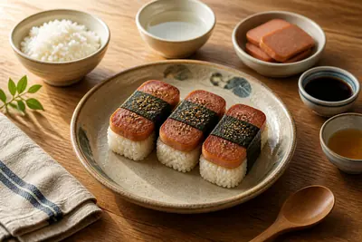 Spam Musubi — estadounidenses — ChefSnap