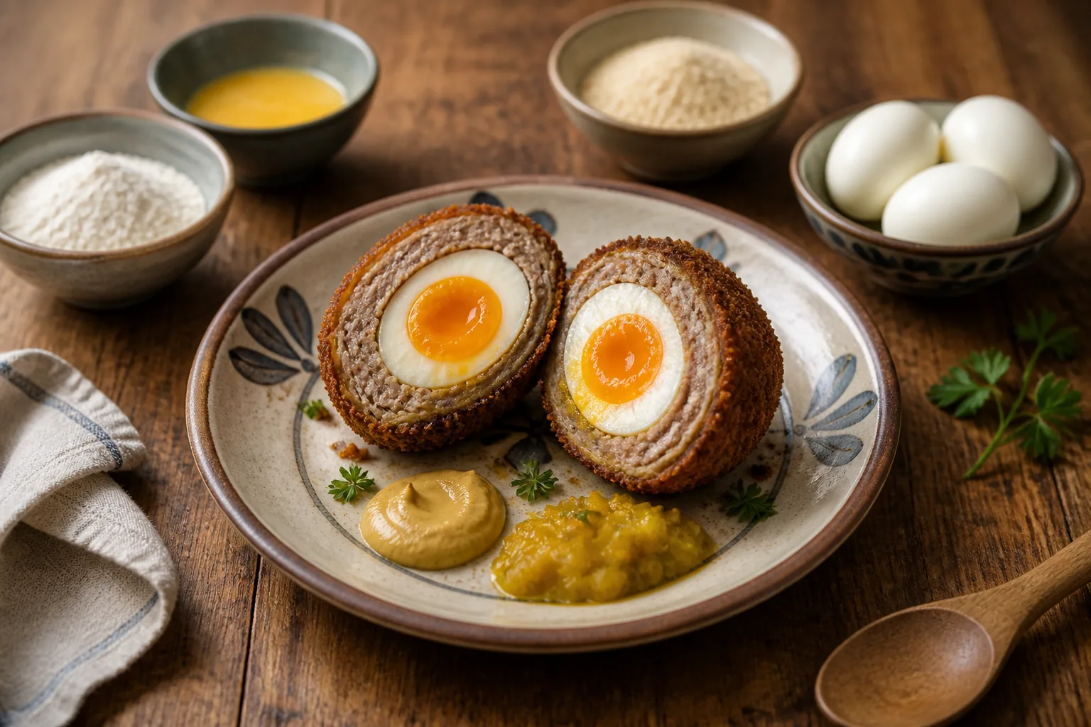 Scotch egg — britannico — ChefSnap