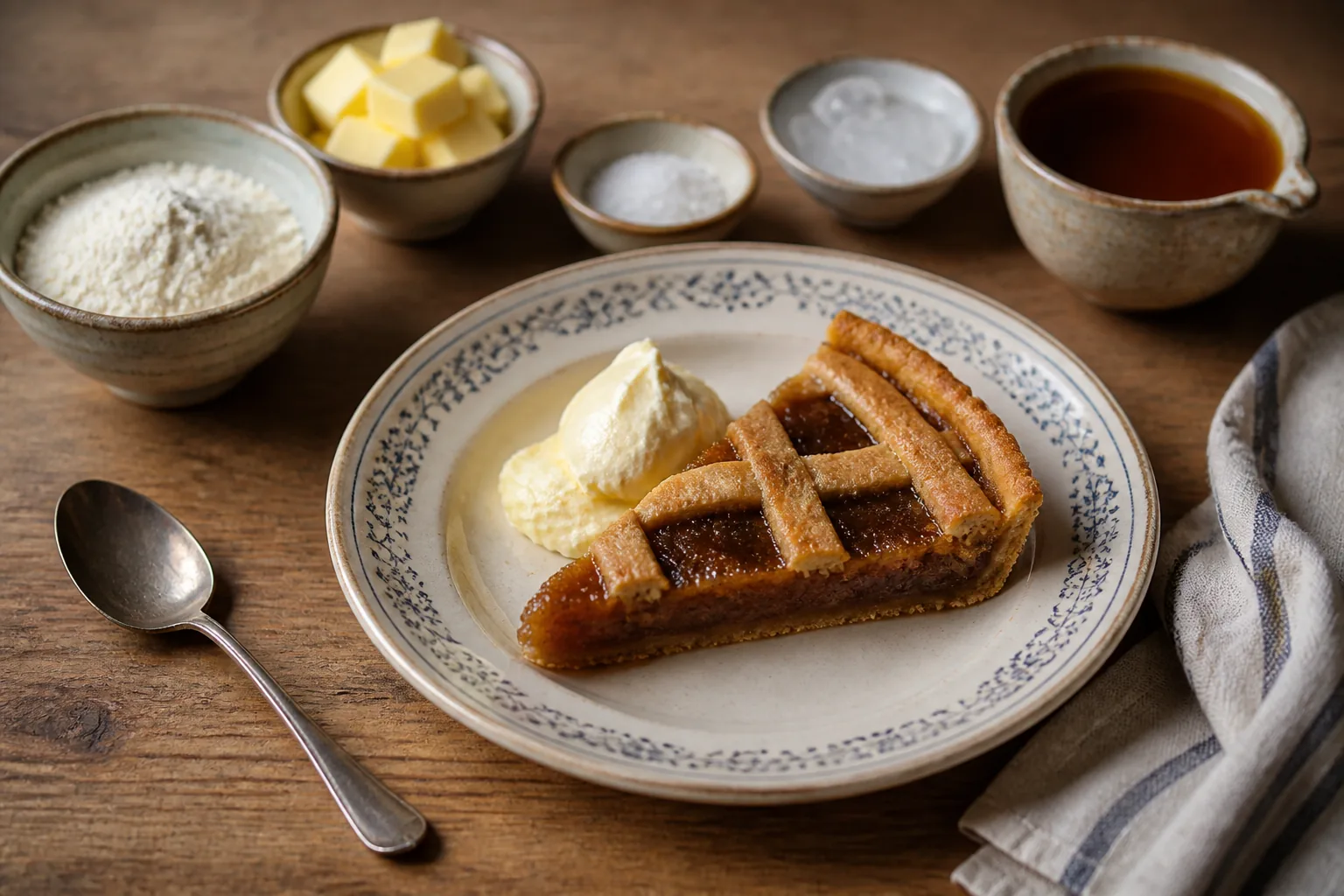 Tarte au treacle — britannique — ChefSnap