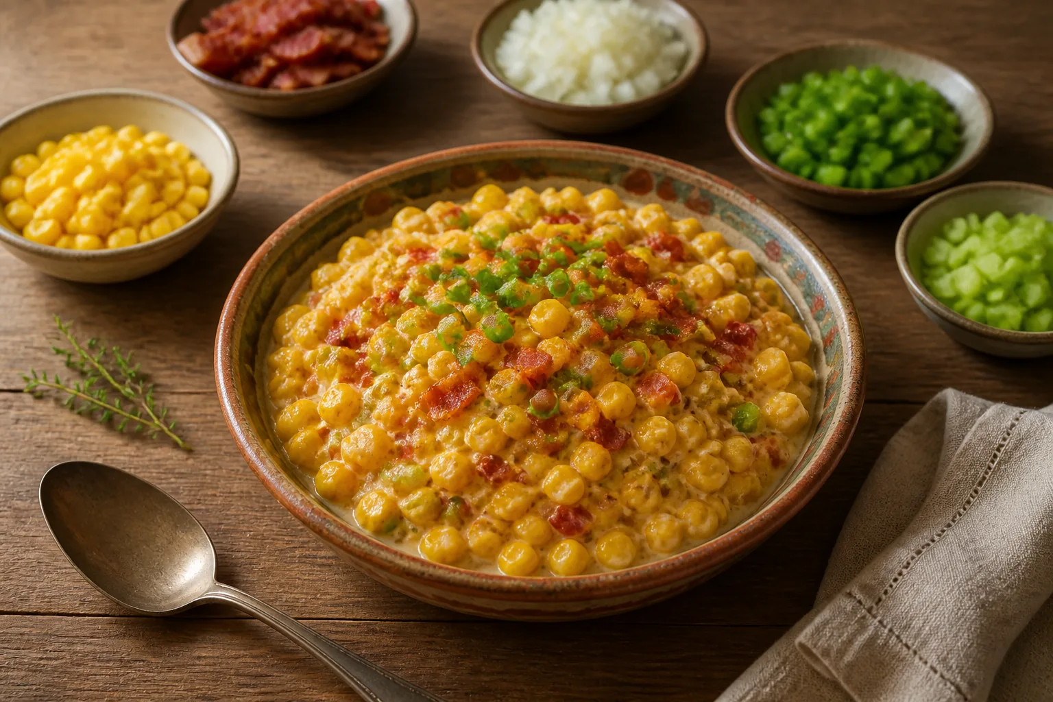 Maque Choux — Cajun — ChefSnap