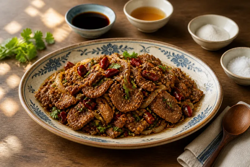 Cumin Lamb (Zi Ran Yang Rou) — Chinese — ChefSnap