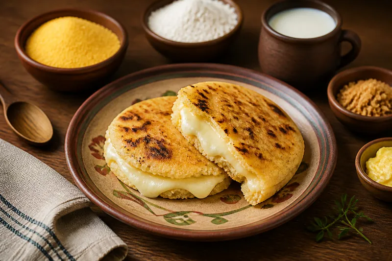 Arepa boyacense — Colombian — ChefSnap