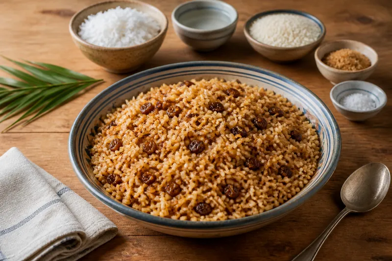 Arroz con coco — Colombian — ChefSnap