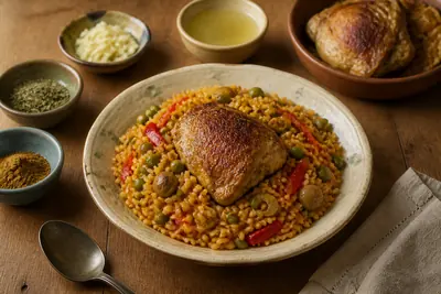 Arroz con pollo cubano — cubanas — ChefSnap