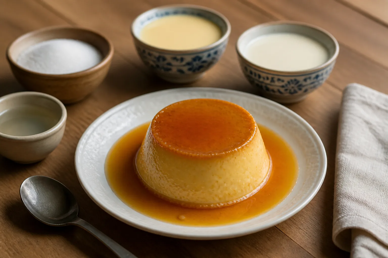 Flan de leche — Kubansich — ChefSnap
