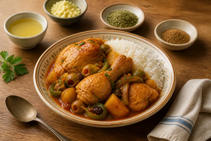 فريكاسيه دجاج — Cuban — ChefSnap