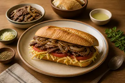 Pan con Bistec — cubanas — ChefSnap