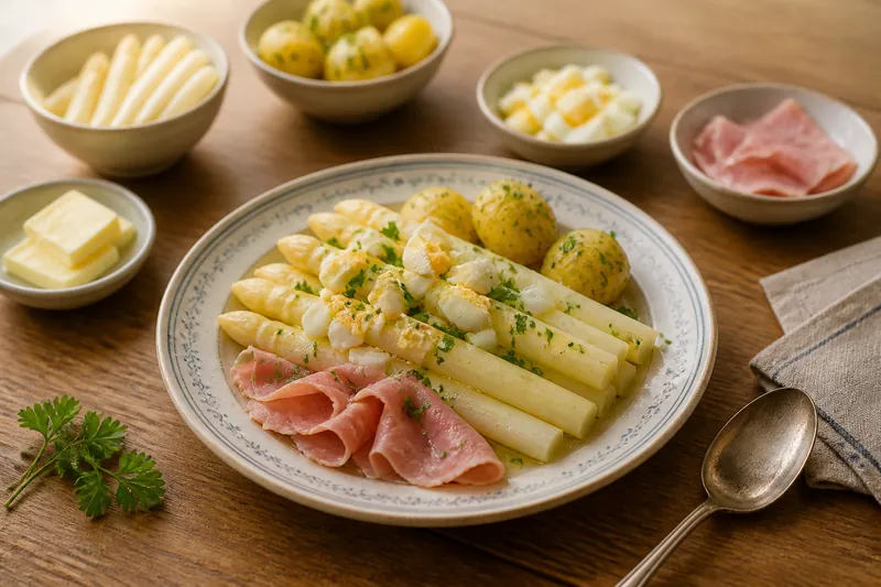 Asperges met ham en ei — Dutch — ChefSnap