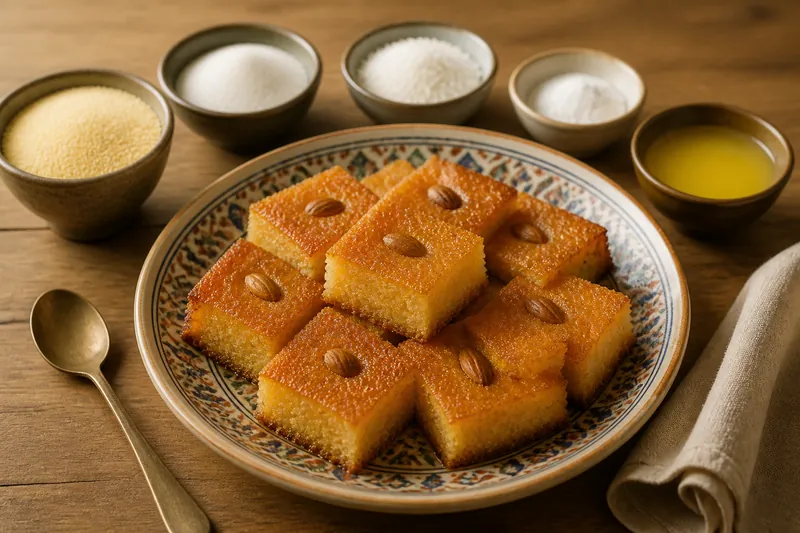 Basbousa — Egyptian — ChefSnap