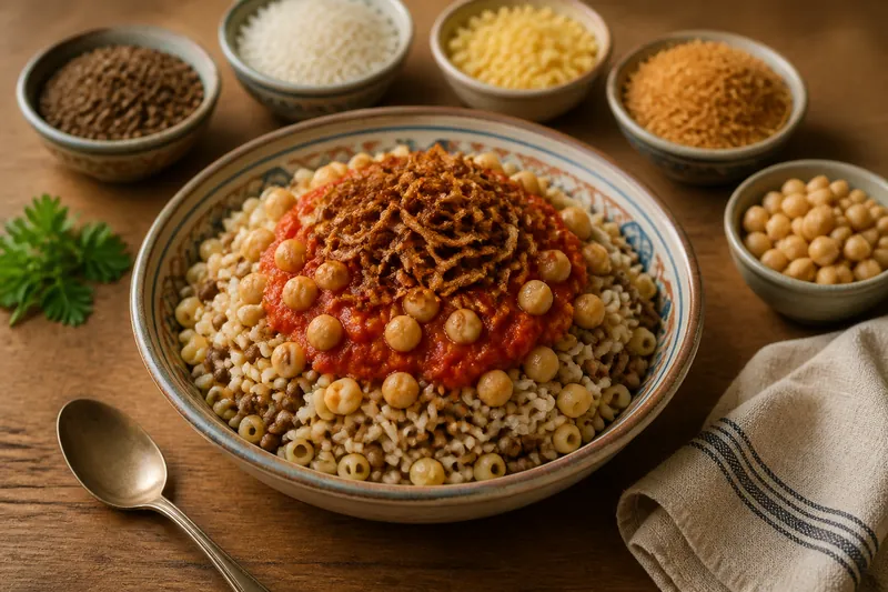 Koshary — Egyptian — ChefSnap
