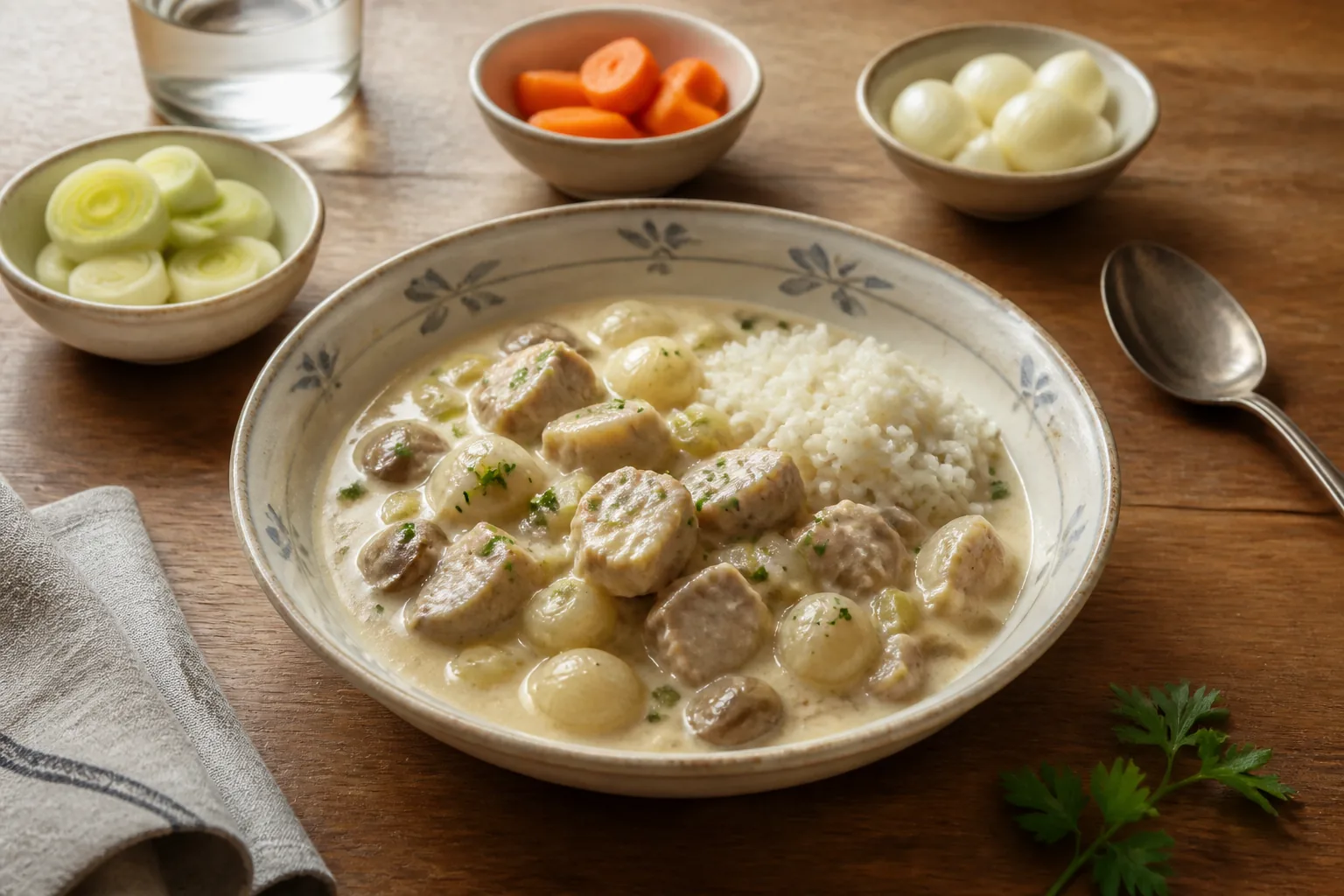 Blanquette de ternera — francesa — ChefSnap